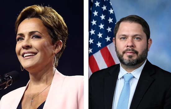 Kari Lake and Ruben Gallego Trade Blows on Border Chaos and Abortion Rights