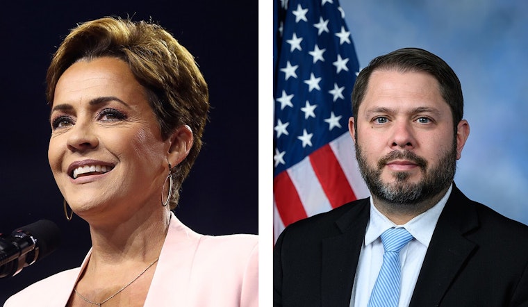 Kari Lake and Ruben Gallego Trade Blows on Border Chaos and Abortion Rights