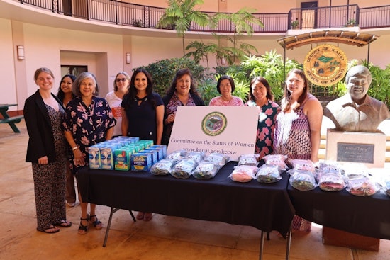 Kaua‘i Committee on the Status of Women Fights Period Poverty with Major Donation Drive in Līhu‘e