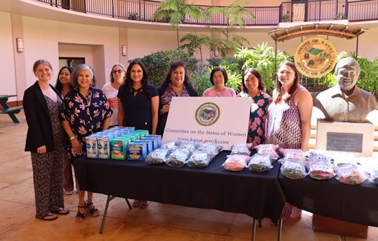Kaua‘i Committee on the Status of Women Fights Period Poverty with Major Donation Drive in Līhu‘e