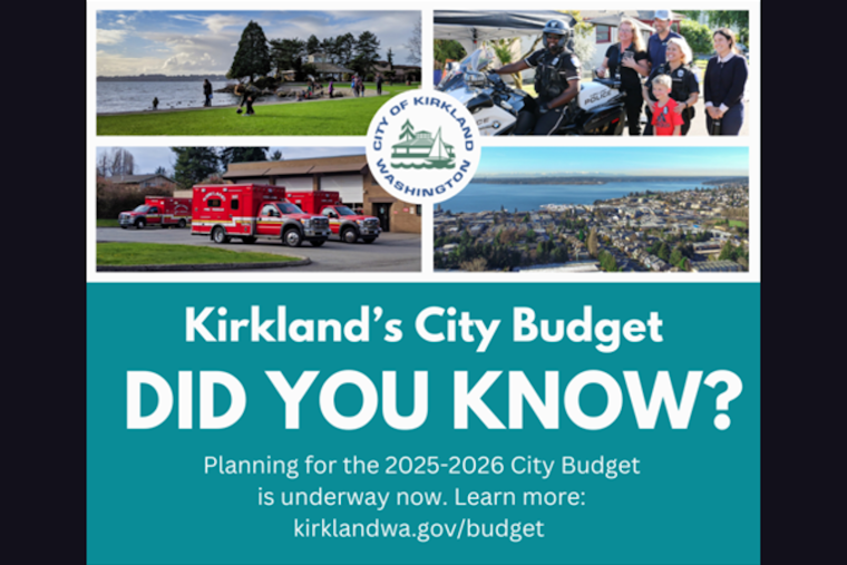 Kirkland Calls for Community Input on 2025-2026 City Budget, Offers Incentive for Participation
