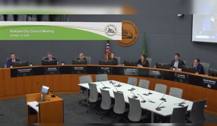 Kirkland City Council Approves Utility Rate Changes, Urban Planning Advances in Public Meeting