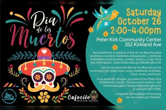 Kirkland Invites Community to Celebrate Annual Día de Los Muertos Tradition on October 26