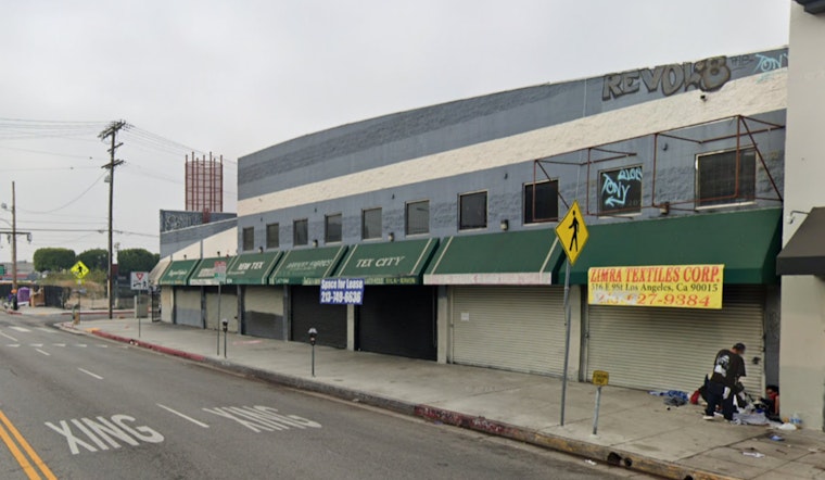 LAFD Tackles Intense Commercial Fire on E 9th St. in Downtown Los Angeles, No Injuries Reported
