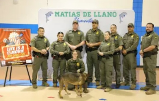 Laredo Sector Border Patrol Engages Youth During Red Ribbon Week to Promote Drug-Free Living