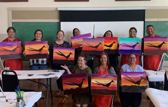 Las Cruces Offers Monthly Paint by Numbers Classes for Budding Artists