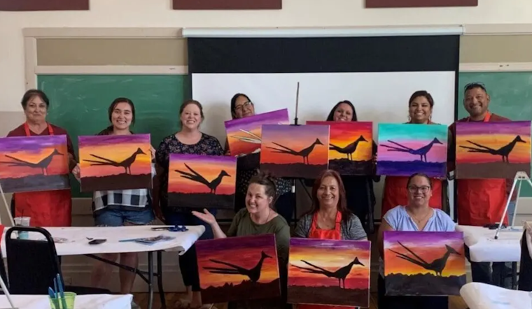 Las Cruces Offers Monthly Paint by Numbers Classes for Budding Artists