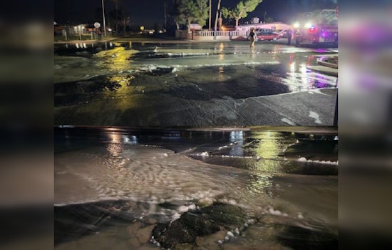 Las Vegas Officials Tackle "Significant" Water Main Break Near Bruce Street and McWilliams Avenue