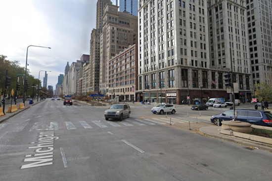 Late-Night Michigan Avenue Crash Leads to Hospitalization and Building Check in Chicago