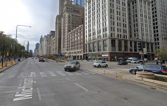 Late-Night Michigan Avenue Crash Leads to Hospitalization and Building Check in Chicago