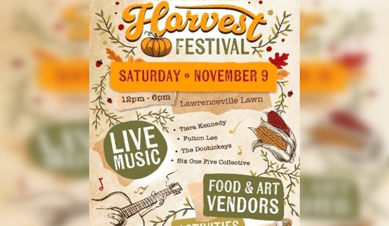 Lawrenceville's Fourth Annual Harvest Festival Brings Music, Artisans, and Autumn Fun to the Local Lawn