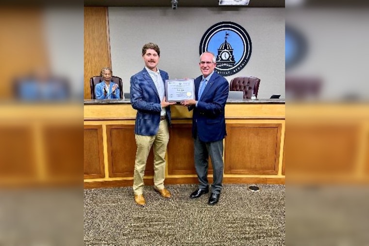 Lawrenceville's Public Works Director Huston Gillis Achieves Prestigious Utility Safety Certification