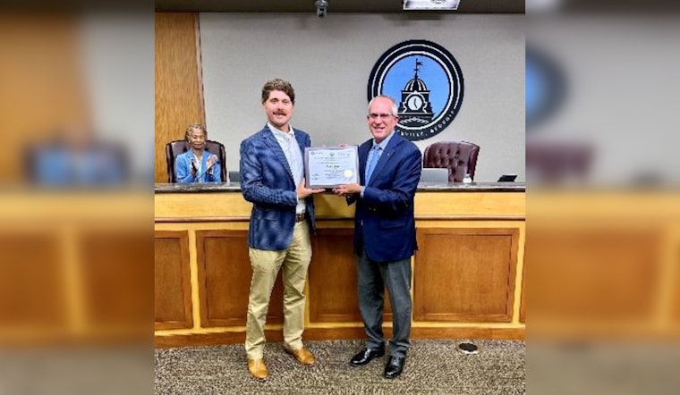 Lawrenceville's Public Works Director Huston Gillis Achieves Prestigious Utility Safety Certification