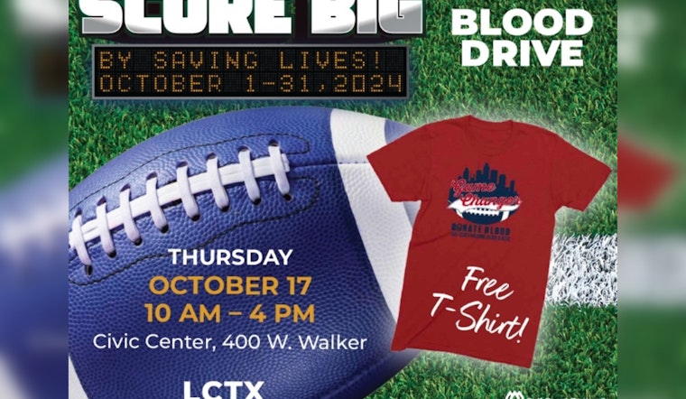 League City Invites Community to Lifesaving Blood Drive at Johnnie Arolfo Civic Center