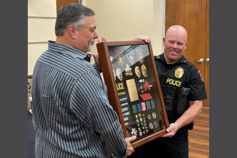 Lewisville Salutes Sergeant Daniel Coltrain's 41 Years of Service as He Announces Retirement