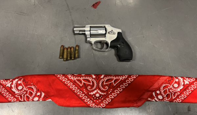 Loaded Revolver Found in Vehicle Leads to Arrest of Antioch Man in Santa Rosa