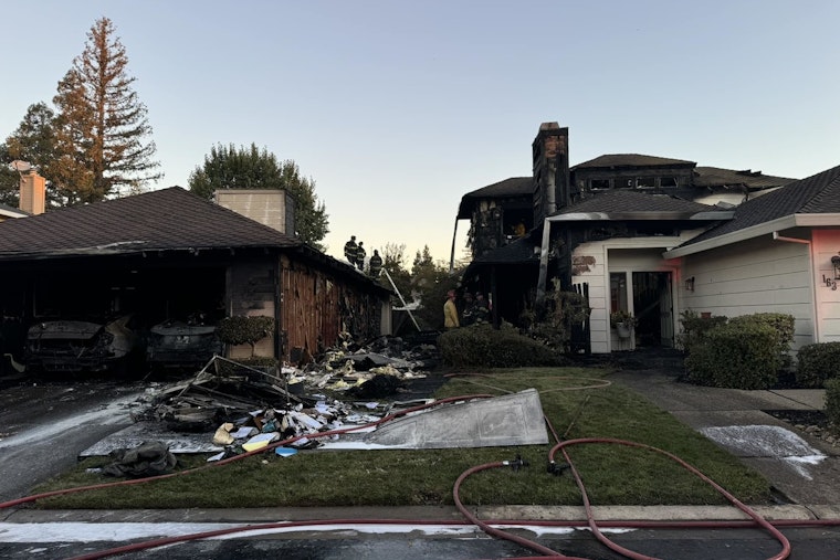 Lodi and Neighboring Fire Crews Quell Early Morning Blaze Amplified by Winds in Rivergate Place