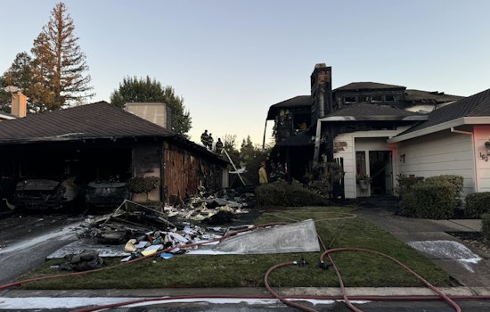 Lodi and Neighboring Fire Crews Quell Early Morning Blaze Amplified by Winds in Rivergate Place