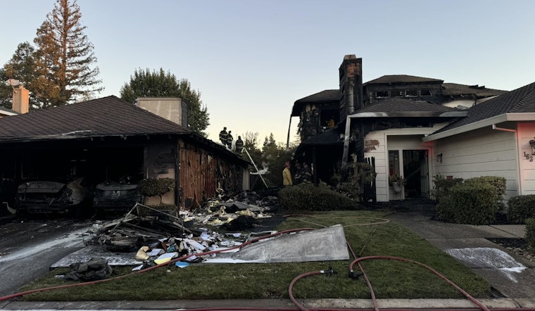 Lodi and Neighboring Fire Crews Quell Early Morning Blaze Amplified by Winds in Rivergate Place