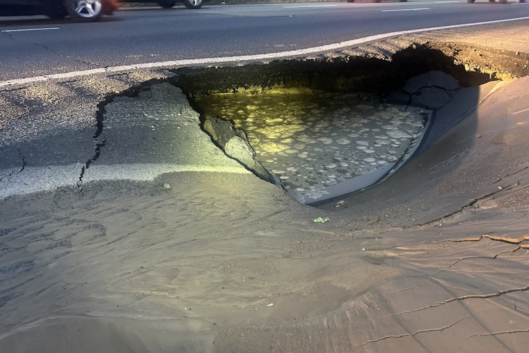 Major Traffic Disruptions on I-495 as Sinkhole Causes Chaos for Methuen-Haverhill Commuters