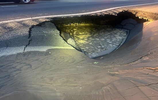 Major Traffic Disruptions on I-495 as Sinkhole Causes Chaos for Methuen-Haverhill Commuters