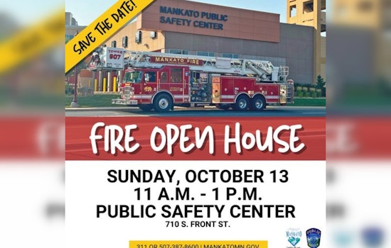 Mankato Hosts Public Safety Fire Open House to Bolster Fire Prevention Awareness