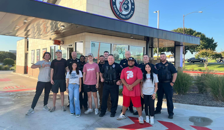 Mansfield Police Foster Community Bonds with "National Coffee with a Cop Day" Event