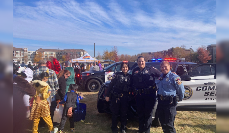 Maple Grove Embraces Halloween Fun with Family-Friendly 'Trunk or Treat' Event Featuring Local Police Engagement
