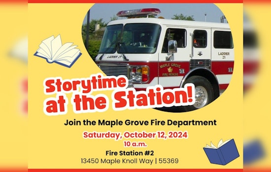 Maple Grove Fire Station 2 Hosts "Storytime at the Station" for Family Fun and Fire Safety Education