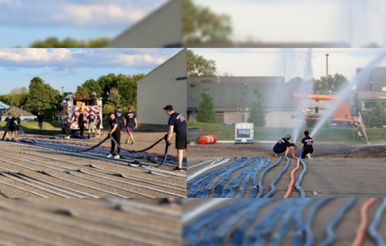 Maple Grove Firefighters Vigilantly Test Over Five Miles of Hoses to Ensure Community Safety
