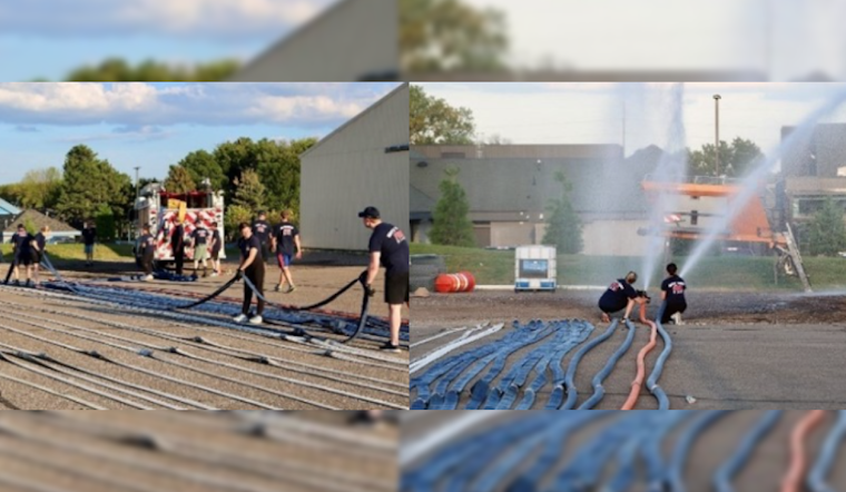 Maple Grove Firefighters Vigilantly Test Over Five Miles of Hoses to Ensure Community Safety