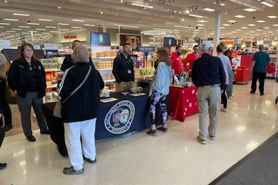 Maple Grove Police and Residents Connect Over Coffee to Support Domestic Violence Awareness