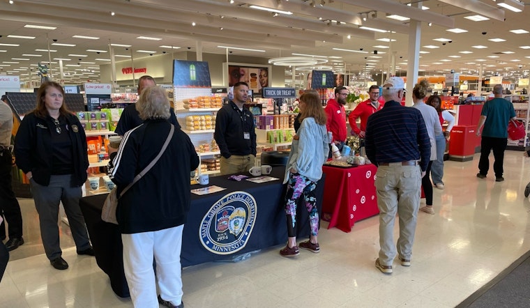 Maple Grove Police and Residents Connect Over Coffee to Support Domestic Violence Awareness