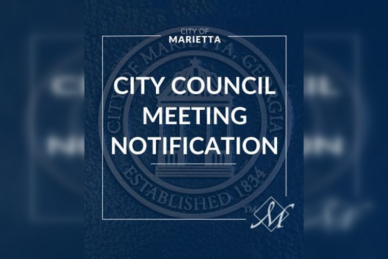 Marietta City Council Invites Public to October 29 Committee Meetings and Discussions at City Hall