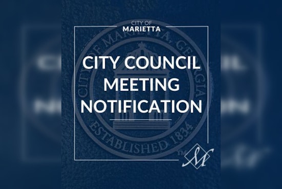 Marietta City Council Invites Public to October 29 Committee Meetings and Discussions at City Hall