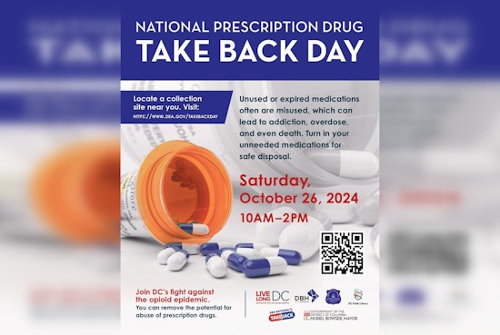 Mayor Bowser and DC Health Officials Urge Participation in National Prescription Drug Take Back Day