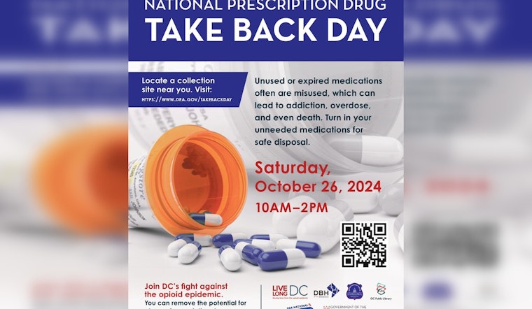 Mayor Bowser and DC Health Officials Urge Participation in National Prescription Drug Take Back Day