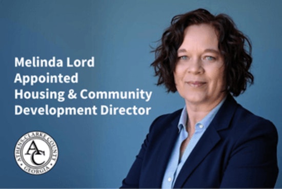 Melinda Lord Appointed as Director of Housing and Community Development in Athens-Clarke County