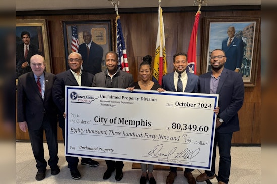 Memphis's Coffers Grow as State Treasurer Returns Over $80,000 in Unclaimed Property