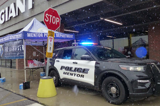 Mentor Police Host 11th Annual Fill-a-Cruiser Food Drive to Combat Hunger