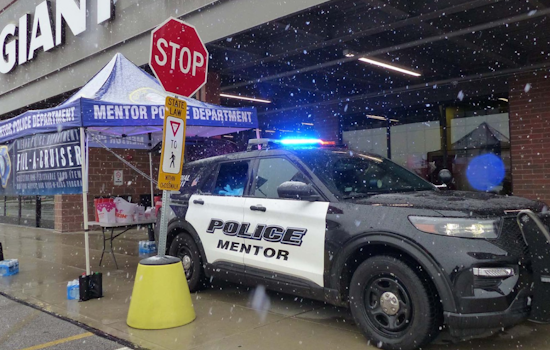 Mentor Police Host 11th Annual Fill-a-Cruiser Food Drive to Combat Hunger
