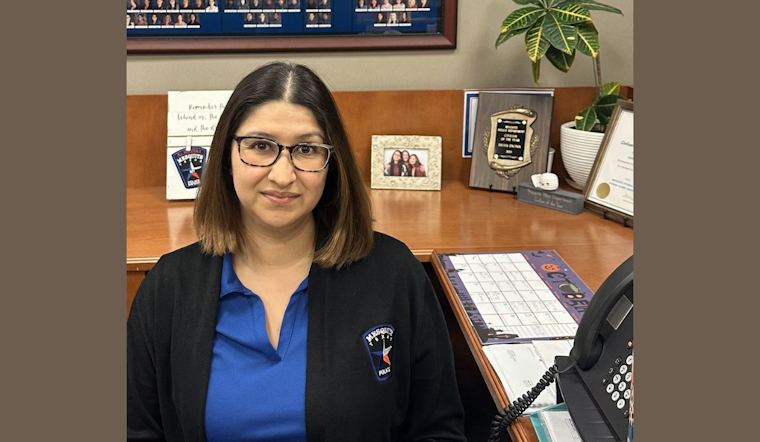 Mesquite Police Department Celebrates Sylvia Encinia for Her Dedication and Service During Hispanic Heritage Month