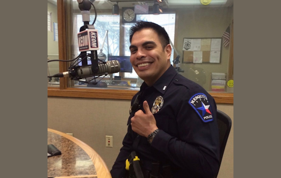 Mesquite Police Department Honors Officer Steven Contreras for Exemplary Service During Hispanic Heritage Month