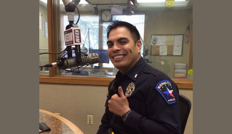 Mesquite Police Department Honors Officer Steven Contreras for Exemplary Service During Hispanic Heritage Month