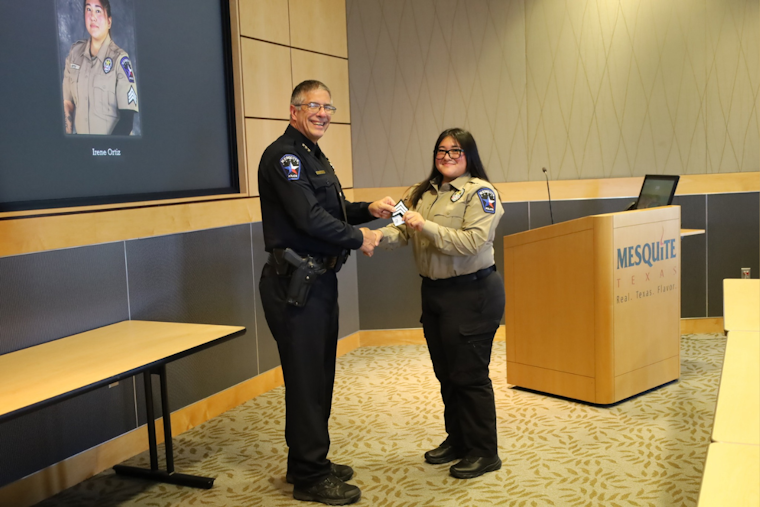 Mesquite Welcomes New Detention Services Sergeant: Irene Ortiz Promoted for Commitment to Public Service