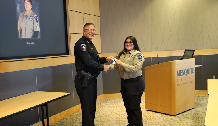 Mesquite Welcomes New Detention Services Sergeant: Irene Ortiz Promoted for Commitment to Public Service