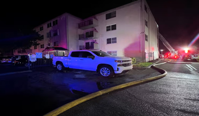 Miami Apartment Building Evacuated as Firefighters Subdue Early Morning Blaze on Roof