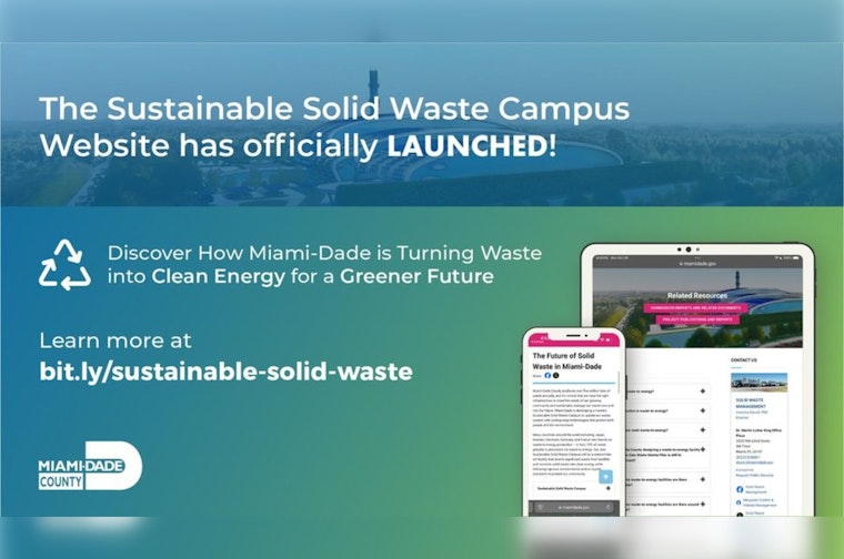 Miami-Dade Unveils Innovative Sustainable Solid Waste Campus Project Website to Boost Green Energy and Community Engagement