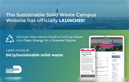 Miami-Dade Unveils Innovative Sustainable Solid Waste Campus Project Website to Boost Green Energy and Community Engagement
