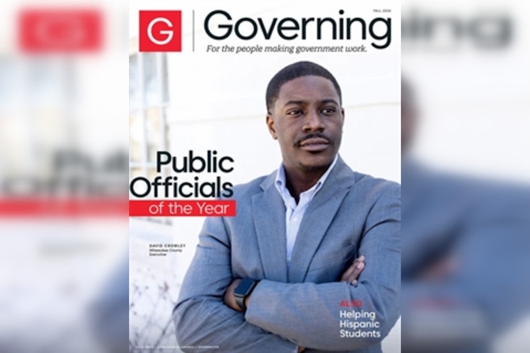 Milwaukee County Executive David Crowley Honored as Governing Magazine's Public Official of the Year
